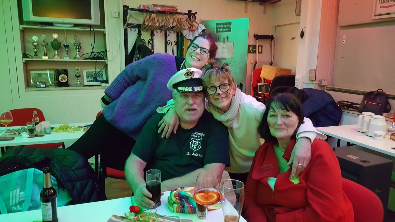 After Zug Party am 11.02.2024